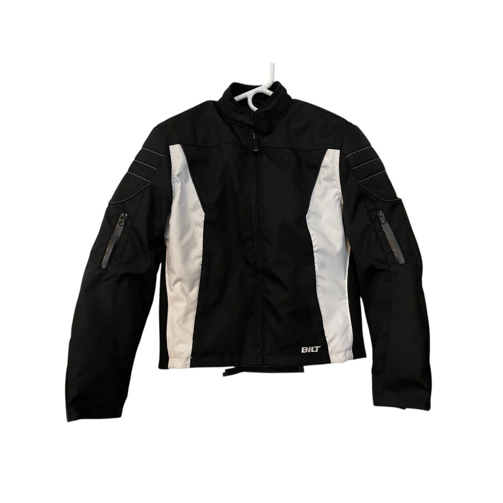 Bilt Brea Motorcycle Jacket Womens Lined Vented Armored --  Small - EUC - Biker